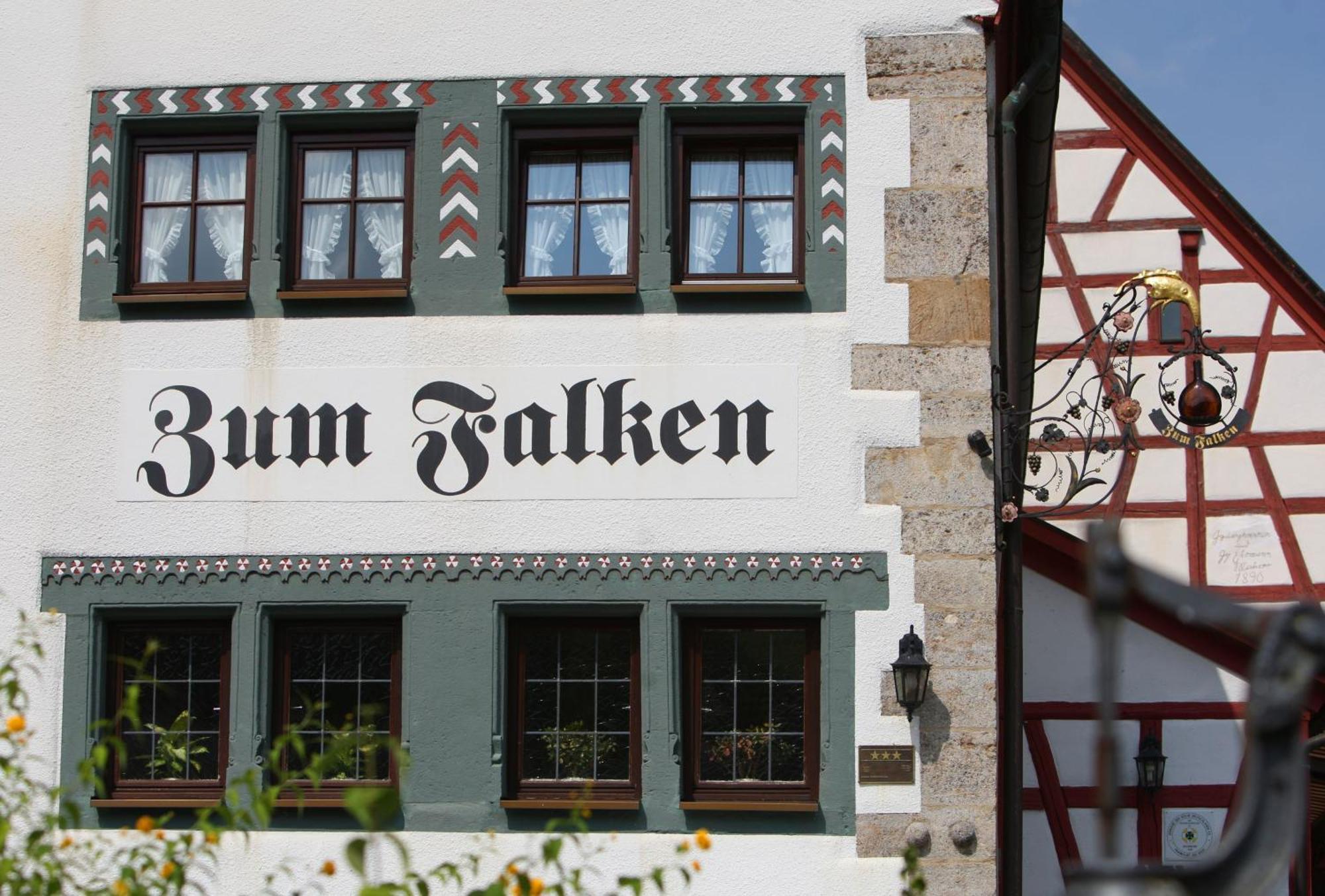 Landhaus Zum Falken Tauberzell Dış mekan fotoğraf