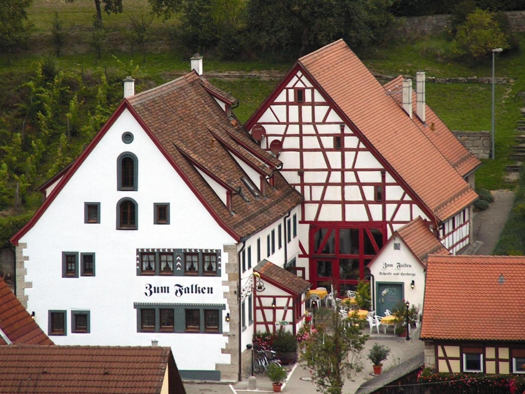 Landhaus Zum Falken Tauberzell Dış mekan fotoğraf