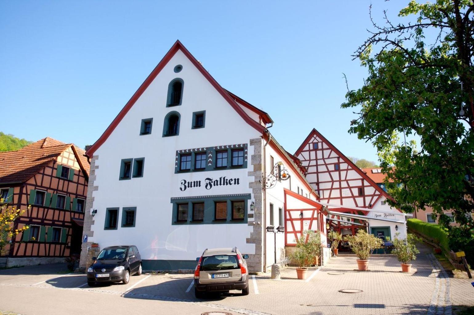 Landhaus Zum Falken Tauberzell Dış mekan fotoğraf