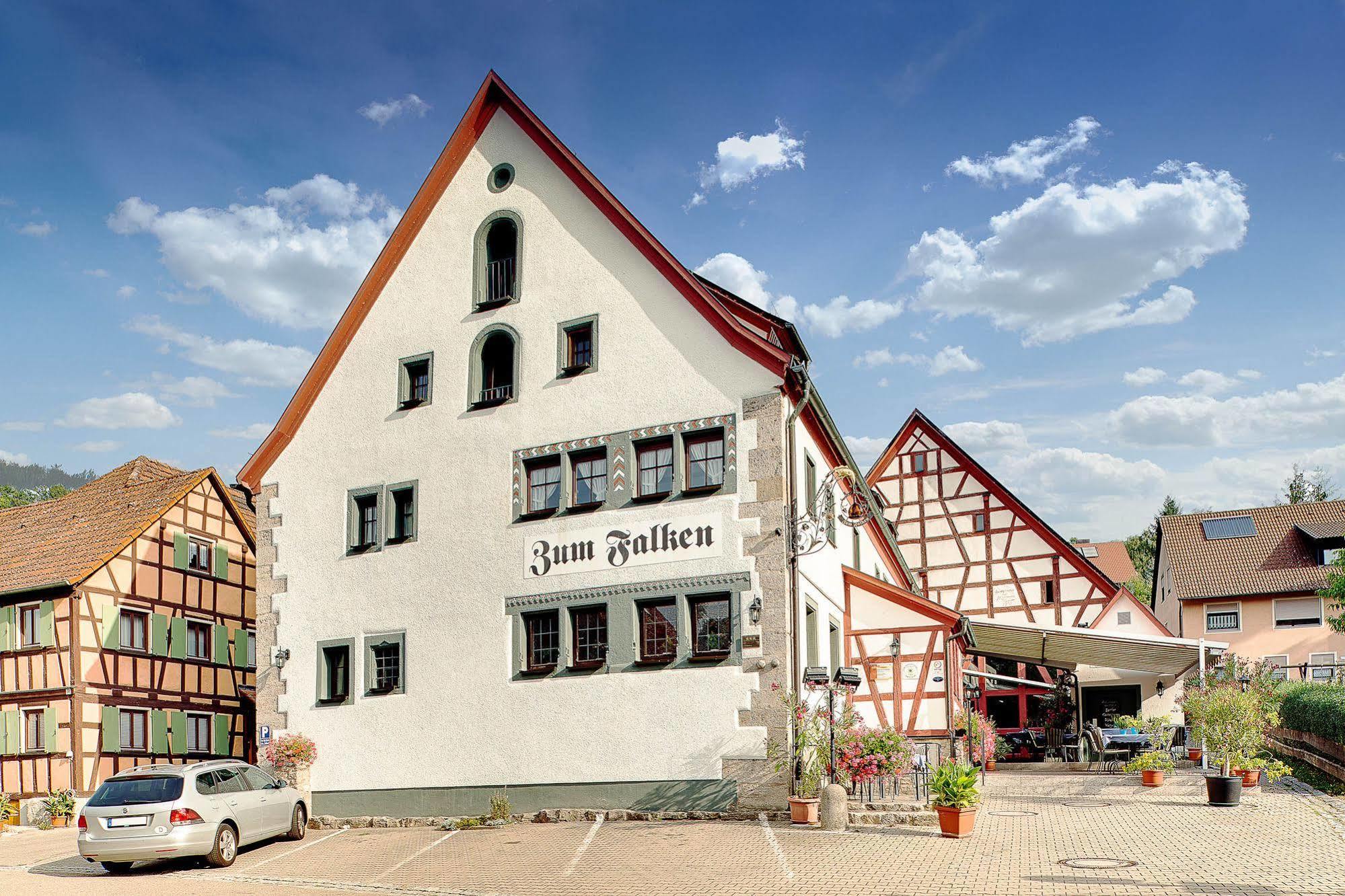 Landhaus Zum Falken Tauberzell Dış mekan fotoğraf